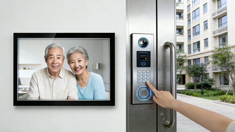 生成可視對講系統(tǒng)圖片